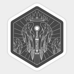 D&D Class Badge: Paladin Sticker